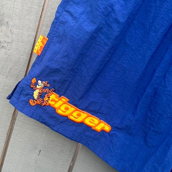 vintage tigger disney swim shorts blue and yellow Winnie the Pooh - Picture 4 of 5